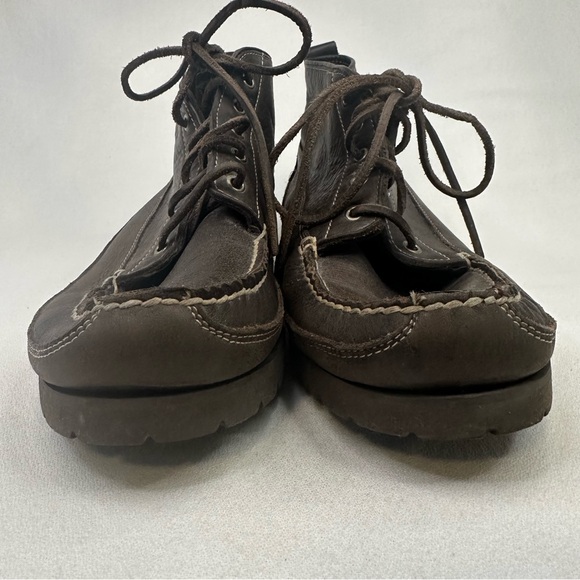 Eddie Bauer Brown Chukka Boots Moccasin Style Men’s 9.5 Womens 11 main image 10